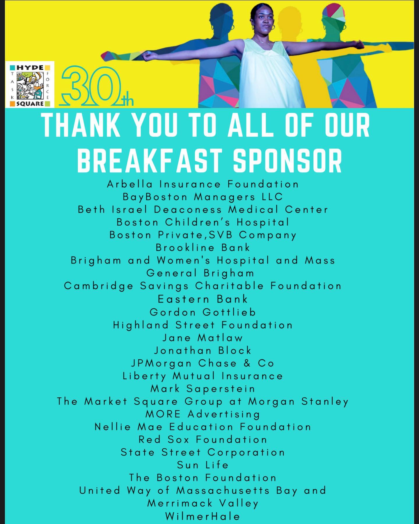 Our Making Change Happen Breakfast Event has ended. Thank you to everyone that attended and a huge thank you to all of our sponsors!