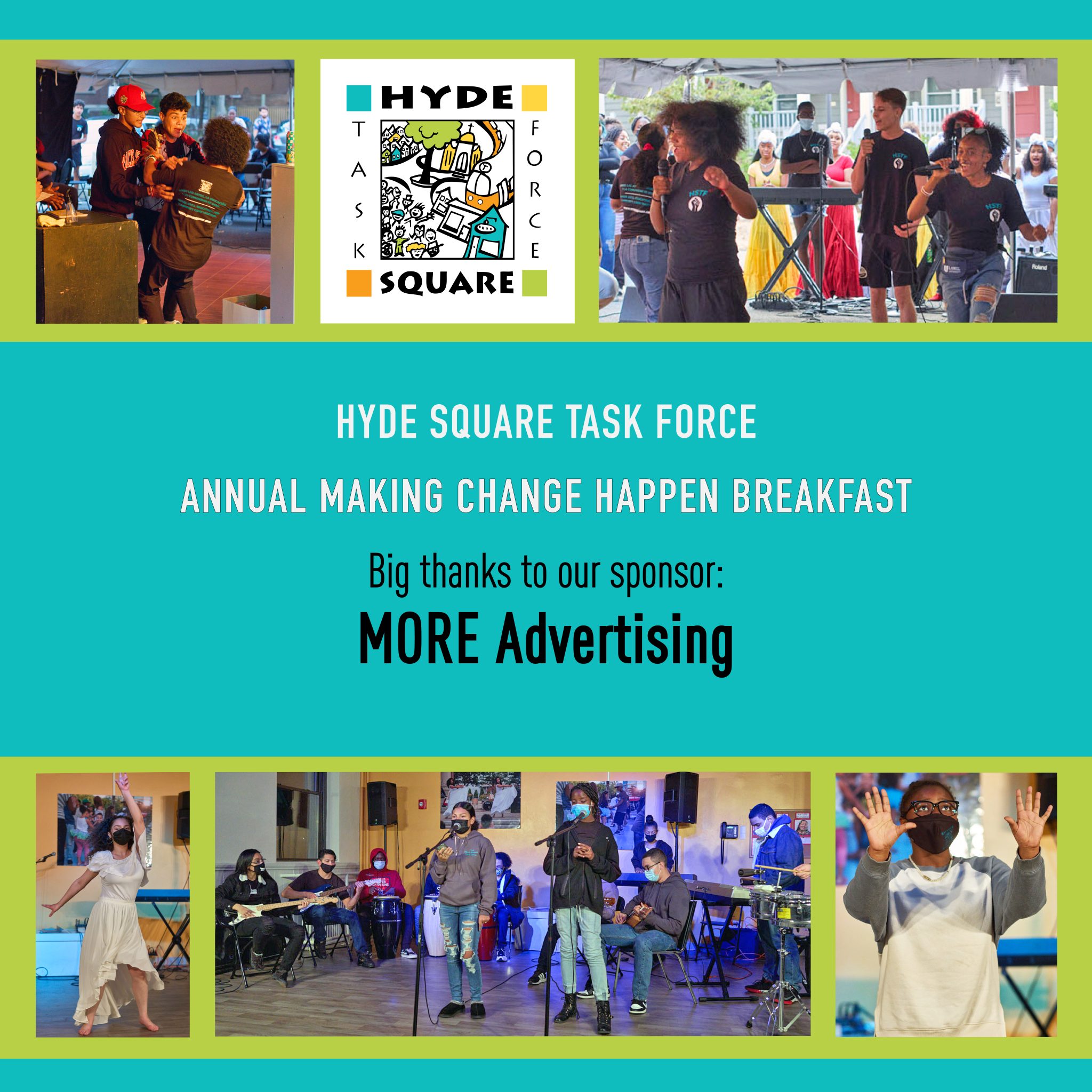 MORE Advertising is a sponsor of our Annual Breakfast and we couldn't be more grateful! In addition to their sponsorship, they have supported our work with their incredible design and marketing expertise over the years. Thank you MORE Advertising!